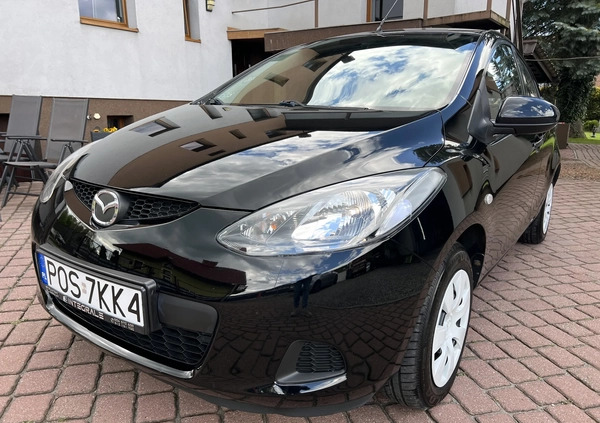 Mazda 2 cena 19900 przebieg: 92000, rok produkcji 2008 z Rydułtowy małe 781